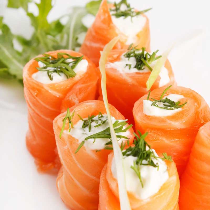 Cold Smoked Salmon Norwegian slices 80g x 10 The Salmon Lady